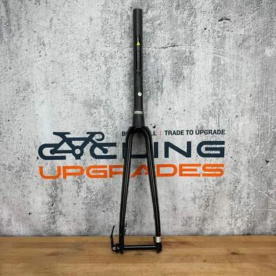 ¡Nuevo! Horquilla de disco de montaje de poste cónico de carbono Whisky No.9 Road CX 43 mm 15 mm x 100 mm Foto 1 de 4