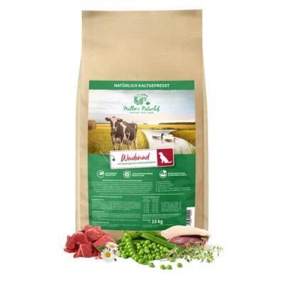 Müller’s Naturhof - Weiderind - 15 kg - Hundefutter - Bild 1 von 4