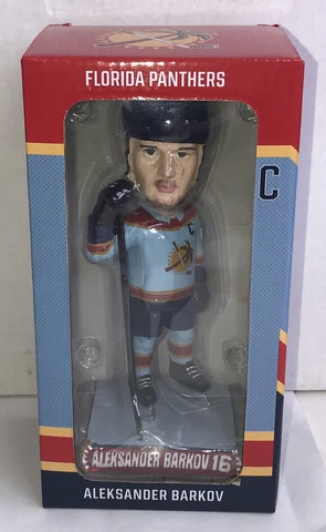 2023 Florida Panthers Aleksander Barrkov Bobble Head Reverse Retro Jersey Cover