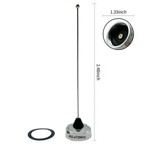 UHF 450-470MHz 6,41 cala antena montażowa NMO do mobilnego autobusu radia samochodowego - Zdjęcie 1 z 3