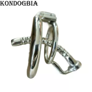 Stainless Steel Male Chastity Cage Device with PA Tube Customizable - Picture 1 of 6