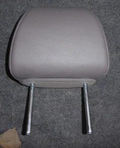 2011-2017 Honda Odyssey 2nd Middle Row Headrest LH RH Truffle Dark Gray Leather - Picture 1 of 6