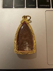 Phra Khun Paen double sword amulet by AJ Chum BE 2511  - Picture 1 of 5