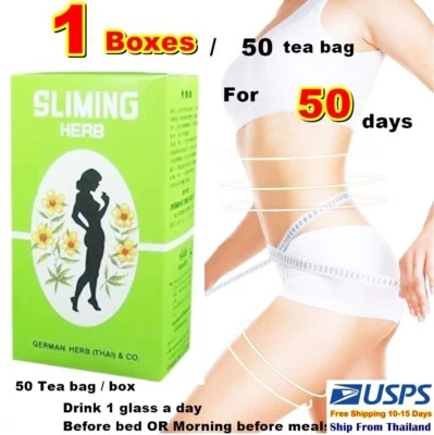 U6 SLIM MING HIERBA ALEMANA DESINTOXICACIÓN QUEMAR PESO CONTROL TÉ 1 Cajas Nuevo Foto 1 de 4