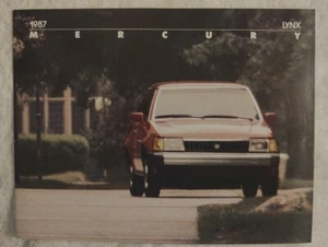 1987 MERCURY LYNX BROCHURE - Picture 1 of 4