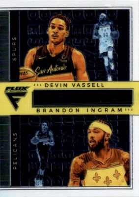 2020-21 Panini Flux #11 Brandon Ingram / Devin Vassell Deja Vu - Image 1 of 2