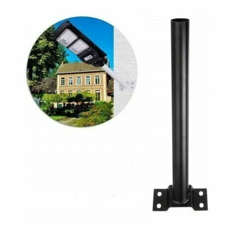 EACH ITALY PALO PER LAMPIONE SOLARE STRADALE SUPPORTO METALLO STAFFA RESISTENTE MURO PARETE