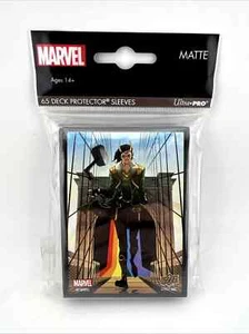 Marvel Loki 65ct Matte Deck Protector Sleeves SEALED Ultra Pro - Picture 1 of 1