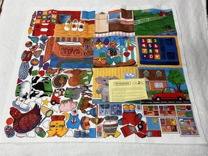 DER GESCHICHTENERZÄHLER DAS KLEINKIND BUCH SET FILZ SEHEN BERÜHREN HÖREN UNGESCHNITTEN - Bild 1 von 8