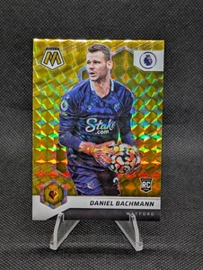 2021 Panini Mosaic Premier League Gold Prizm /10 Daniel Bachmann #41 Rookie RC - Bild 1 von 3