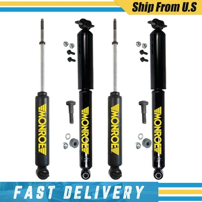 Monroe Set of 4 Front Rear Shocks Absorber For 1994 1995 1996 Chevrolet Impala - Image 1 of 4