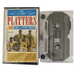 THE PLATTERS - 20 GREATEST HITS CASSETTE TAPE. 1990. Free Shipping! - Picture 1 of 2