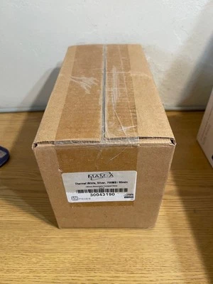 NEW 50 MAM-A THERMAL WHITE SILVER 70MB 80min 120mm RECORDABLE COMPACT DISKS CD - Image 1 of 2