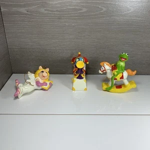 Vintage 1982 Henson Assoc Gonzo Kermit Miss Piggy The Muppets Christmas Ornament - Picture 1 of 12
