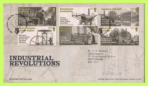 G.B. 2021 Industrial Revolutions set Royal Mail First Day Cover, Tallents House - Picture 1 of 1