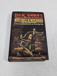 Isaac Asimov's Magical Worlds Of Fantasy Witches & Wizards 2 Vol Vintage HC Book - Picture 1 of 16