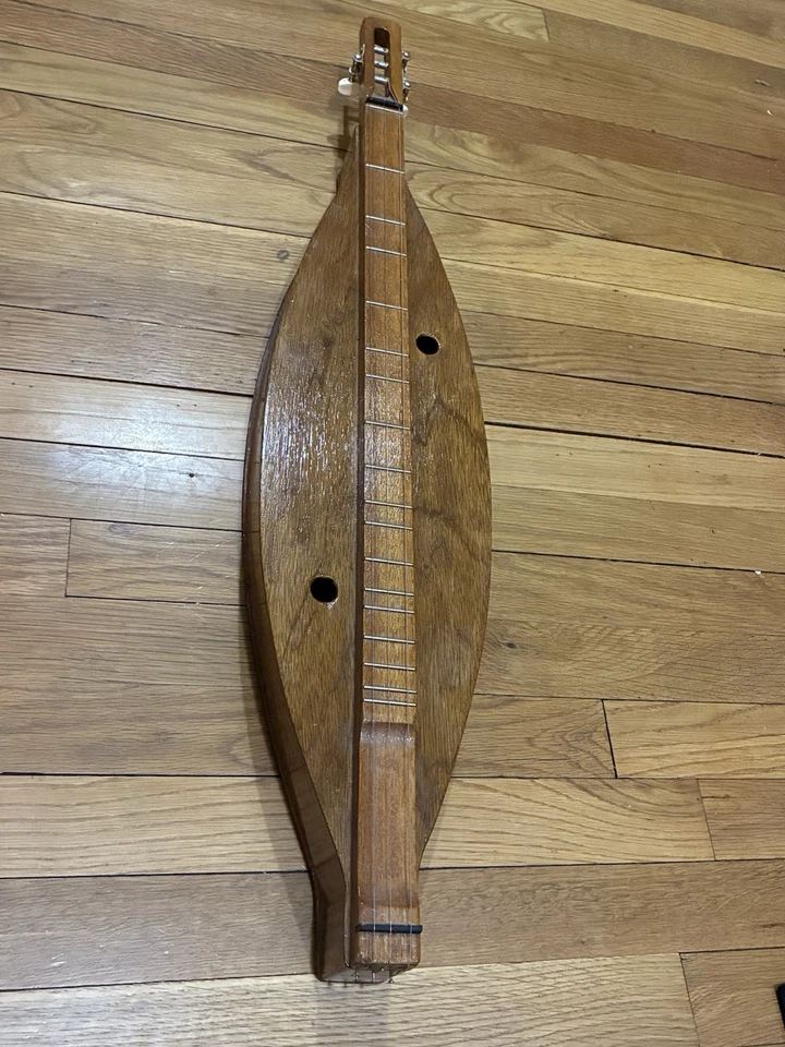 Dulcimer de 3 cuerdas vintage de los años 70 - instrumento antiguo - raro Foto 1 de 4