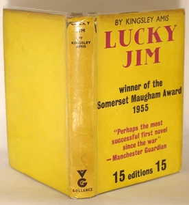 Kingsley Amis Lucky Jim in D/J 15th Impression 1956 - Imagen 1 de 8