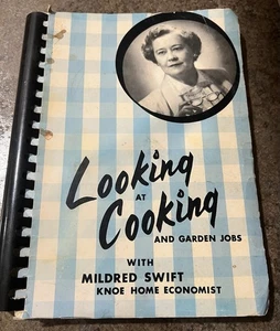 Vintage Looking at Cooking Mildred Swift 1st Edition 1963 Cajun LA Louisiana - Bild 1 von 5