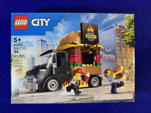 New in Box! LEGO City Burger Truck 60404 (194 pieces) - Picture 1 of 6