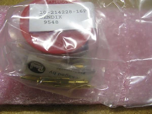 BENDIX STECKER MIT KONTAKTEN 10-214228-16P NSN: 5935-00-916-0319 - Bild 1 von 2
