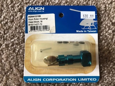 Align Aluminum Main Rotor Holder/Grip in Blue - #HS1065T - Image 1 of 3