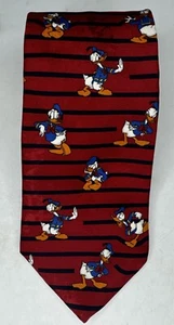 THE DISNEY STORE NeckTie Donald Duck Silk DISNEY ART CLASSIC ICON Walt Disney - Picture 1 of 24