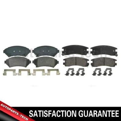 Juego de 2 pastillas de freno de disco delanteras traseras Wagner para Buick LeSabre 2000~2005 Foto 1 de 4