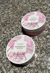 Victoria’s Secret 2 Pomegranate & Lotus Balance Whipped Body Butter 9 OZ Each - Picture 1 of 3