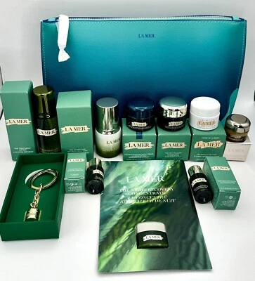 Подарочный набор La mer 11 шт. Deluxe для путешествий: ночной крем, ночной концентрат, ночное вялое - Изображение 1 из 4