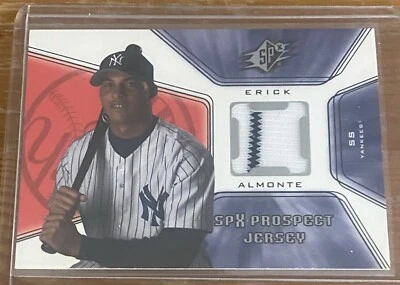 2001 Upper Deck SPx “SPx Prospect Jersey” Erick Almonte #126 - Image 1 of 2