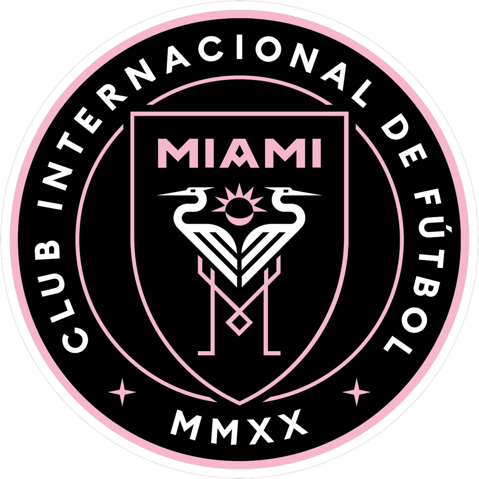 Inter Miami Soccer Vinyl Decal Sticker Car Truck Bumper Laptop Mug Tumbler