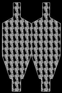 Nine2zero Designs Pre Cut Tekno eb410 et410 Chassis Protector Skin 92zero - Picture 1 of 1