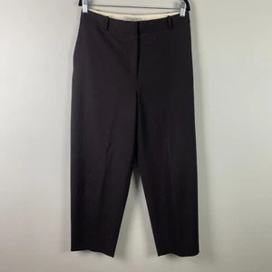 MM Lafleur Ankle Dress Pants Size 8 Purple in Washable Wool - Picture 1 of 11