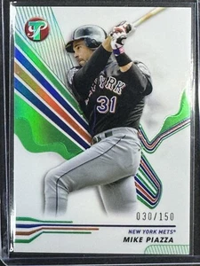 Mike Piazza 2024 Topps Pristine 30/150 Green Parallel #175 New York Mets HOF - Picture 1 of 2