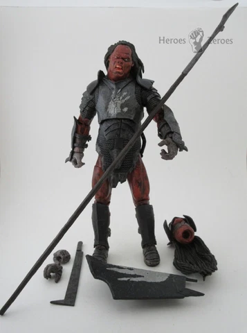 Diamond Select The Lord of the Rings LOTR URUK-HAI ORC 7-inch Figure *Complete* Cover