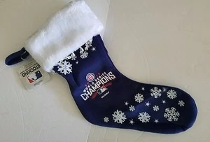 Medias de Navidad oficiales de los campeones de la Serie Mundial 2016 de los Chicago Cubs - Imagen 1 de 2