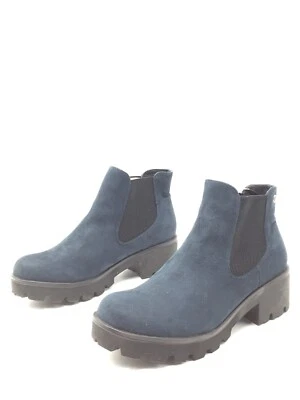 Rieker Botines Azul Para Mujer T.38 US.7,5 UK.5 - Imagen 1 de 4