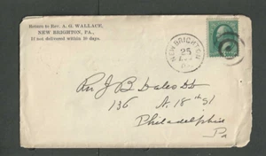 Ca 1884 Neu Brighton Pa - Bild 1 von 1