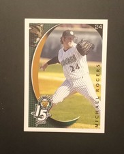 2010 Grandstand Kane County Cougars 15 Years Michael Rogers #24