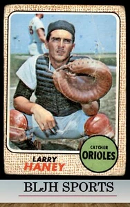1968 Topps #42 Larry Haney Baltimore Orioles (see pics) - Picture 1 of 2