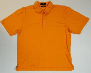 Callaway Collection Golf Polo Mens Large Orange Tennessee  100% Egyptian Cotton - Picture 1 of 9