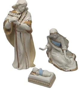 Lenox Primera Bendición Belén La Sagrada Familia Set de 3 SKU 6238430 Caja Original - Imagen 1 de 8