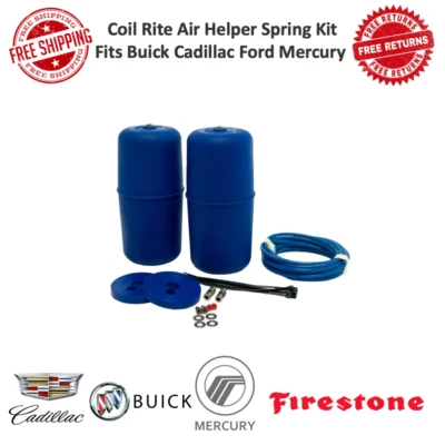 Kit de resorte auxiliar de aire Firestone Coil Rite para Buick Cadillac Ford Mercury #4107 Foto 1 de 4