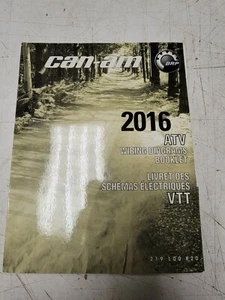 2016 Can Am ATV Wiring Diagrams Booklet 219100820 - Picture 1 of 9