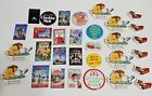 Vintage Pins Movies Fast Food Television 26 Pins & 6 Magnets LOT 32 Collection