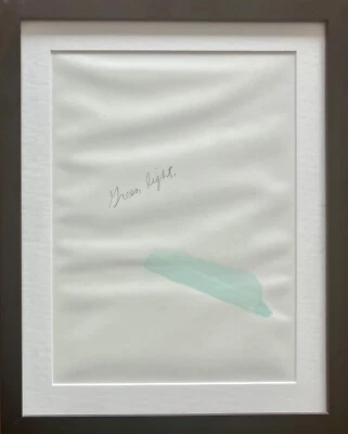 RAYMOND PETTIBON SIN TÍTULO (LUZ VERDE) 1998 OBRA DE ARTE ÚNICA GOACHE SOBRE PAPEL kaws Foto 1 de 3