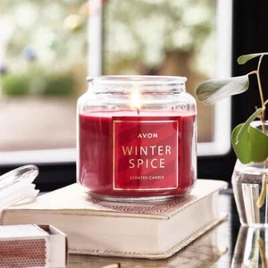 Candela di Natale grande Avon Winter Spice nuova - Foto 1 di 2
