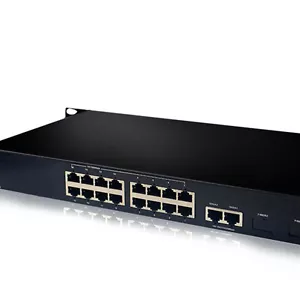 High Quality 16 Ports PoE Switch for CCTV Network POE IP Cameras NVR wireless AP - Picture 1 of 7