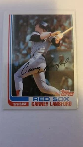 1982 Topps Carney Lansford #91 NM - Bild 1 von 1